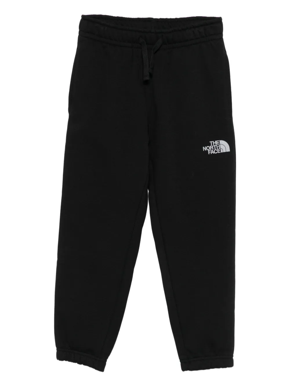 

Трикотажные брюки с вышитым логотипом The North Face Kids, черный