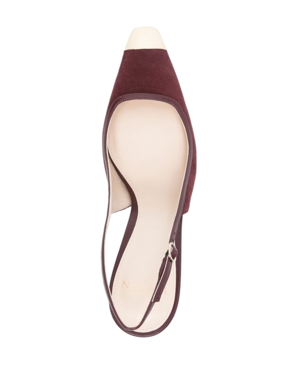 Alexandre Birman туфли-лодочки Olivia 85 мм с открытой пяткой, красный — фото 4