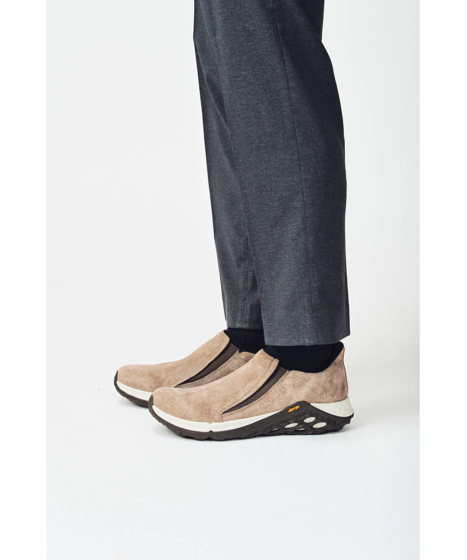 Мужские замшевые слипоны Merrell Jungle Moc 2.0 коричневые