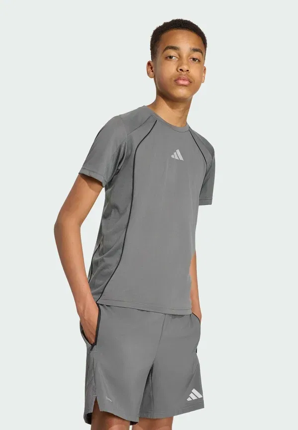 Футболка спортивная Adidas Sportswear Tech Apparel Climacool T-Shirt, серый рефлективный серебристый