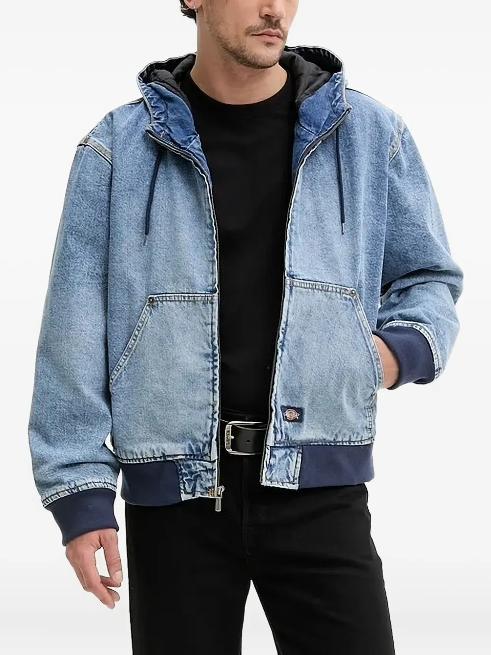 

Джинсовая куртка с капюшоном Dickies, синий