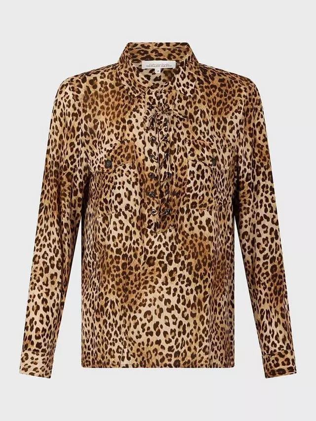 

Топ Gerard Darel Brisia Animal Print, разноцветный