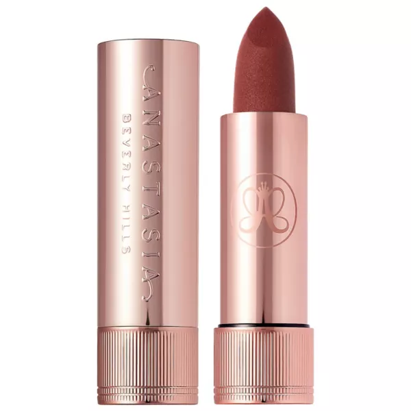 

Стойкая матовая и атласно-бархатная помада Anastasia Beverly Hills, цвет toffee