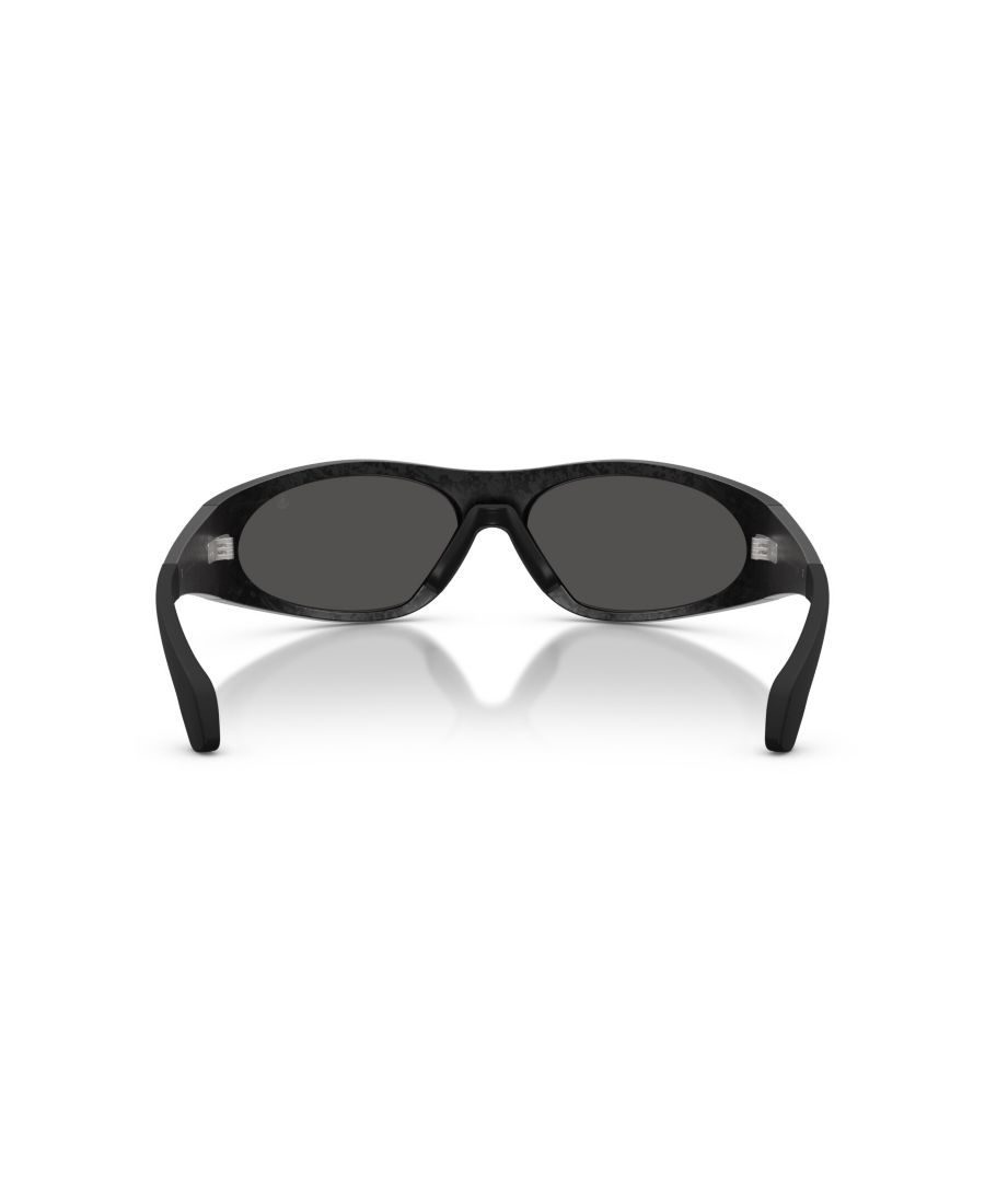 Солнцезащитные очки Inara овальной формы унисекс, ME7001 Moncler, Matte Black Carbon — фото 4
