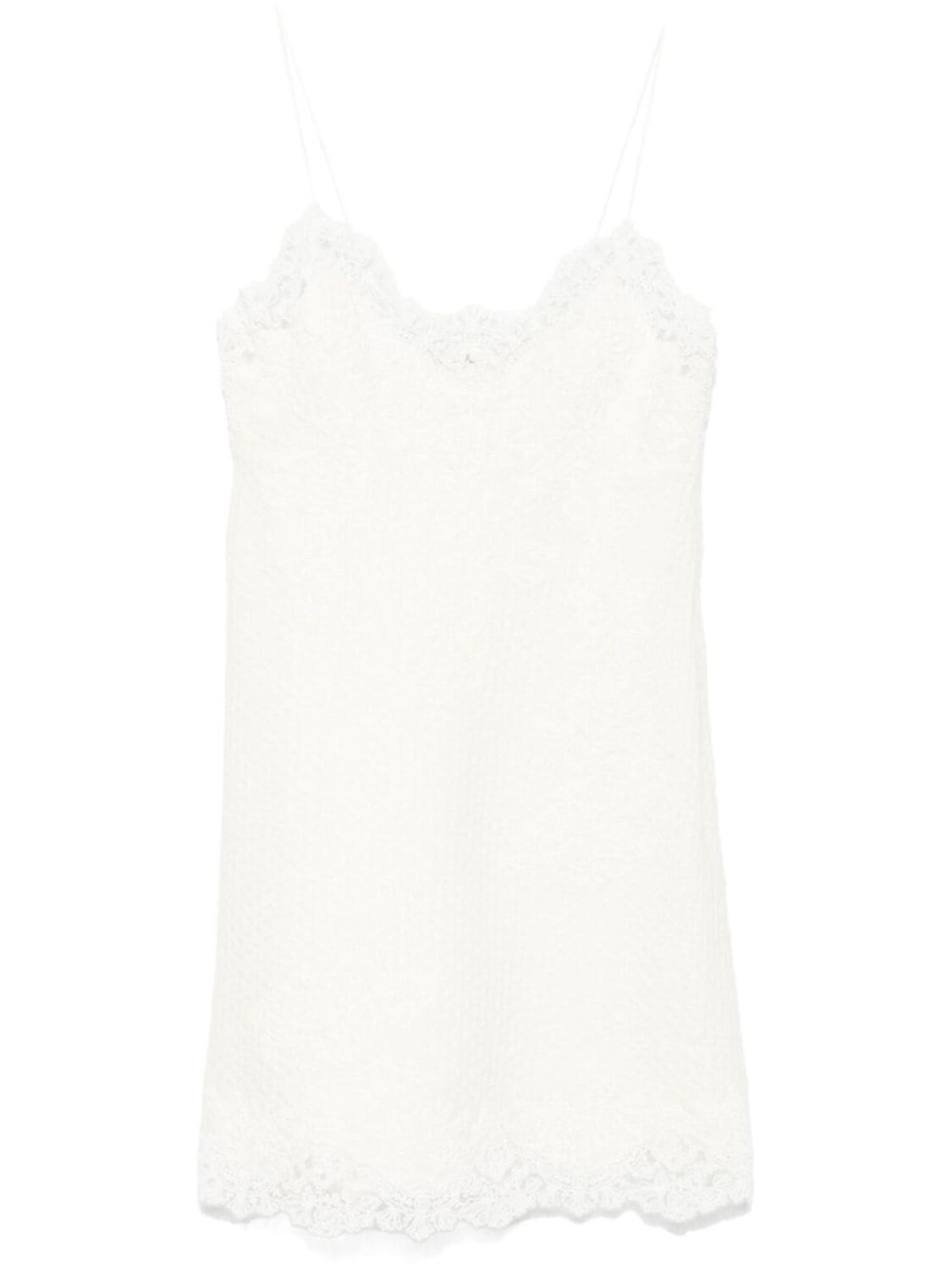 

Ermanno Scervino платье мини с цветочным кружевом, нейтральный цвет