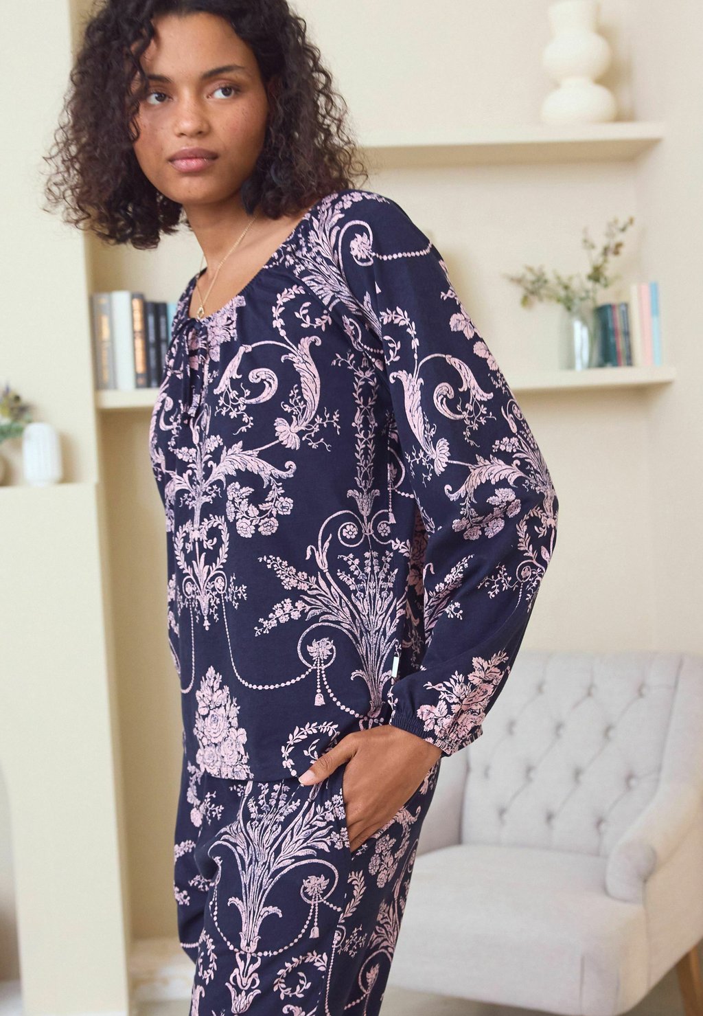

Пижама SET REGULAR FIT Laura Ashley, синий