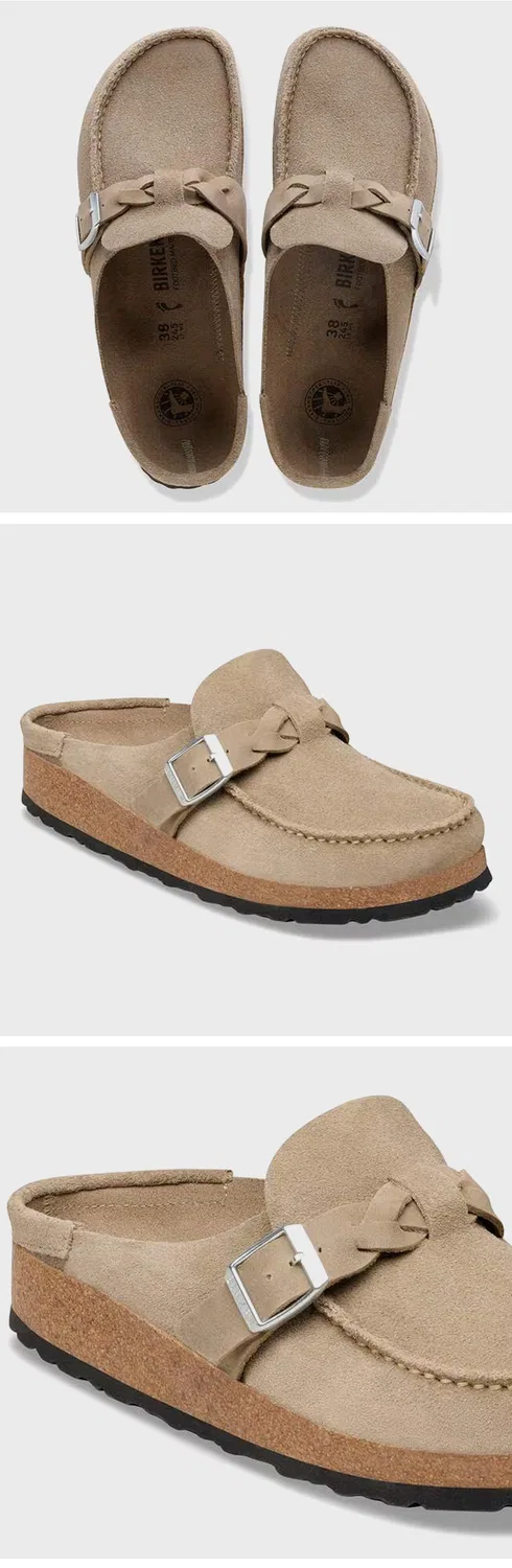 Мужские сабо Berkeley LE OI/LEVE Taupe Regular от Birkenstock — фото 4