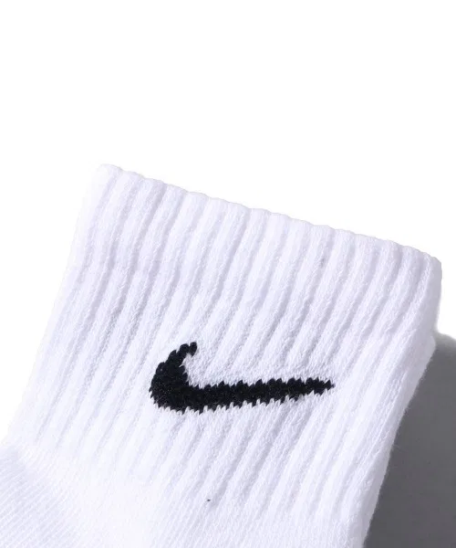 Носки тренировочные Nike Everyday Cushion Ankle, 3 пары, белые — фото 3