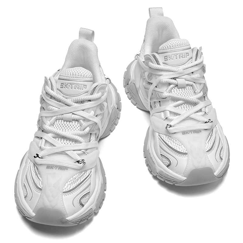 SK.TRIP Кроссовки Chunky Unisex Low top - Mist White+Giveaway, цвет Mist White+Giveaway — фото 4