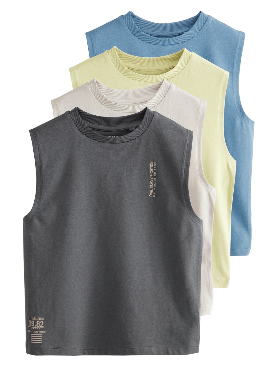 

Рубашка Next, цвет Ecru/Cyan blue/Pastel yellow/Graphite