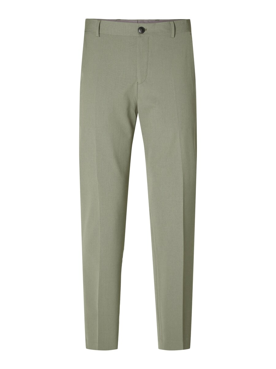 

Узкие брюки со складками SELECTED Liam, светло-зеленый