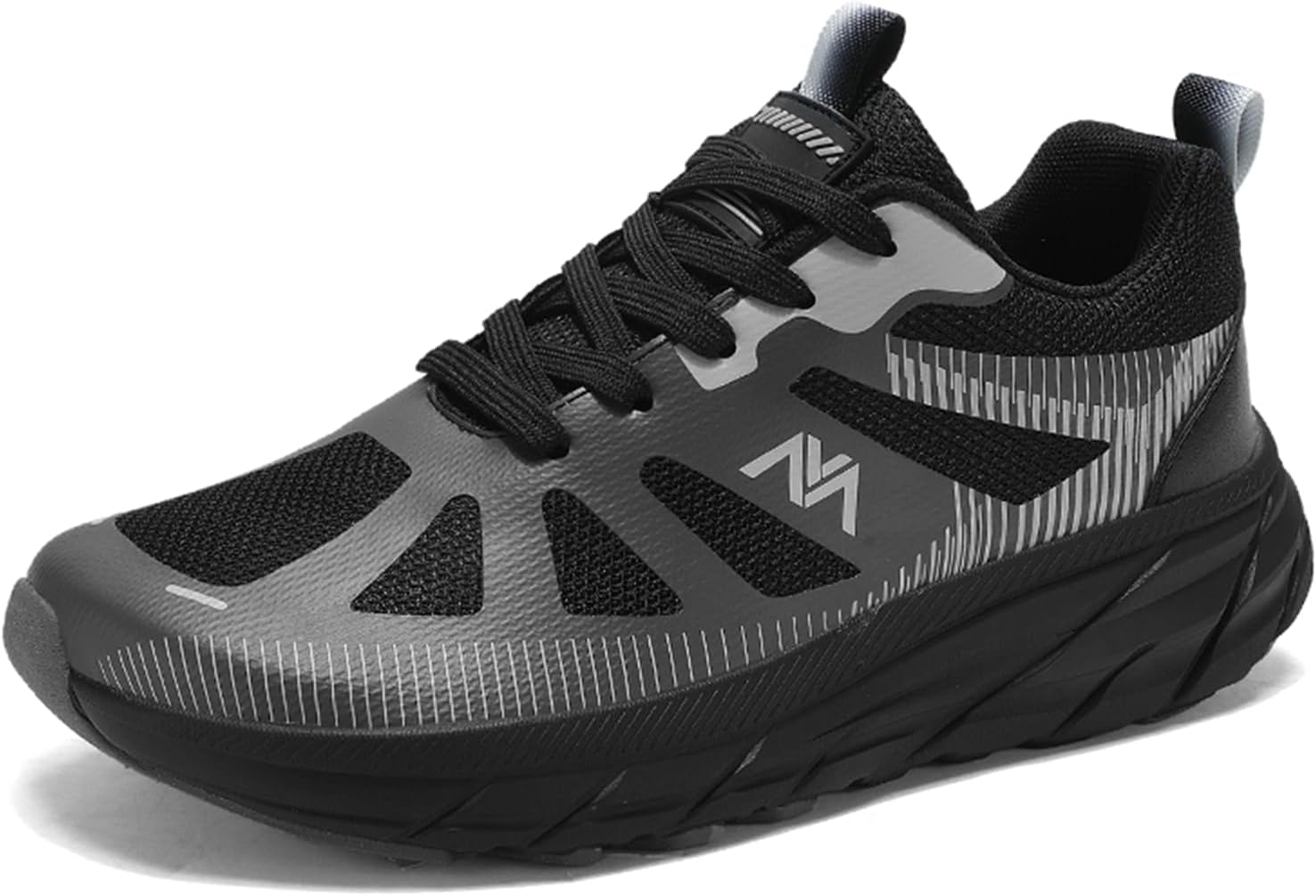 

Мужские кроссовки без шнурков для ходьбы, комфортные для бега, дышащие, с нескользящей подошвой, для тренировок и кросс-тренинга, модные спортивные кеды Dacnakby, черный