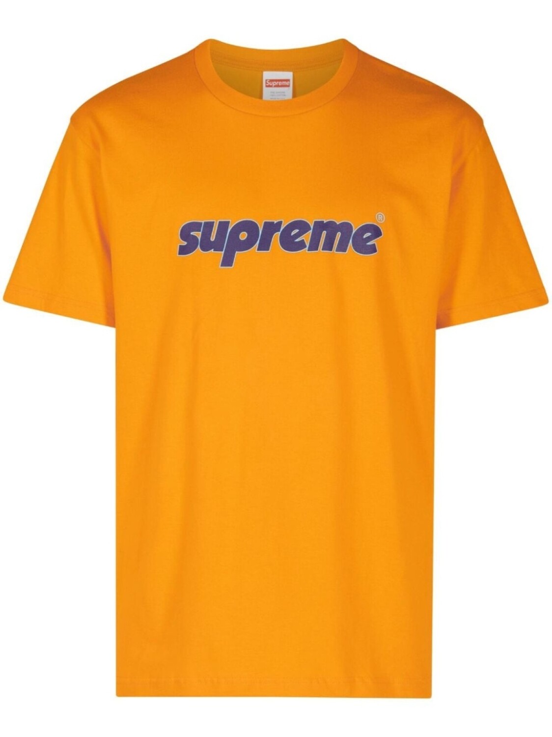 

Supreme футболка из хлопка Pinline, оранжевый