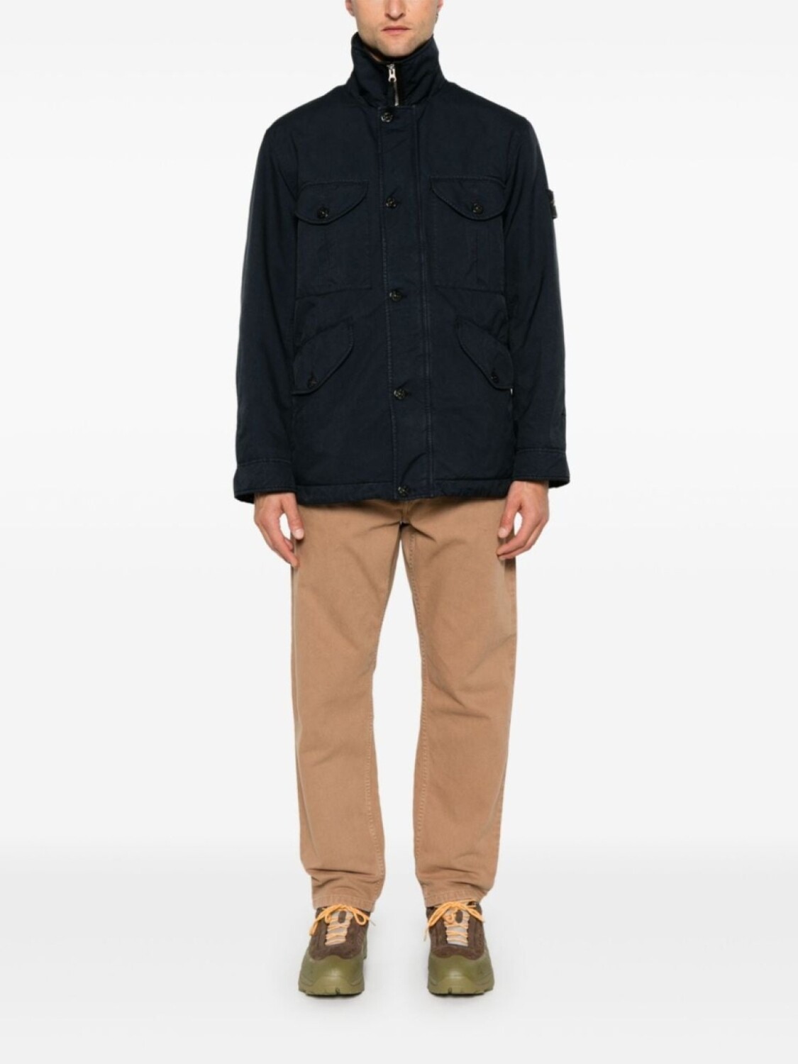 Stone Island парка David-TC, синий — фото 2