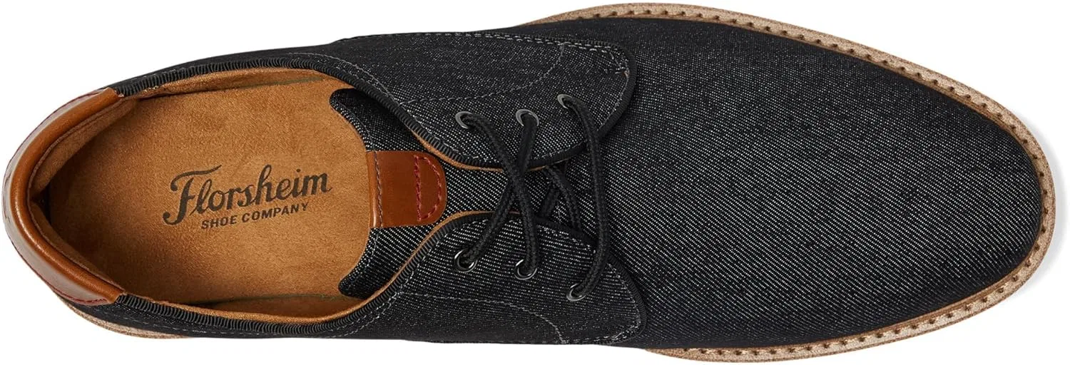 Мужские оксфордские туфли Florsheim Herington с гладкой передней частью, как у круизных лайнеров, черный — фото 2