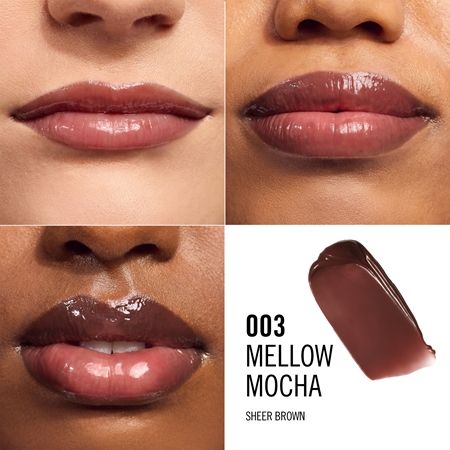 Увлажняющий бальзам для губ Rimmel Oh My Gloss! Butter Me Up, 003 Mellow Mocha 15 ml — фото 4
