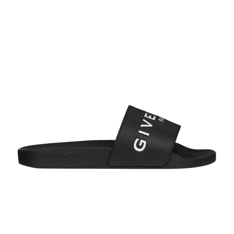 

Кроссовки Givenchy Wmns Logo Slide Black, черный