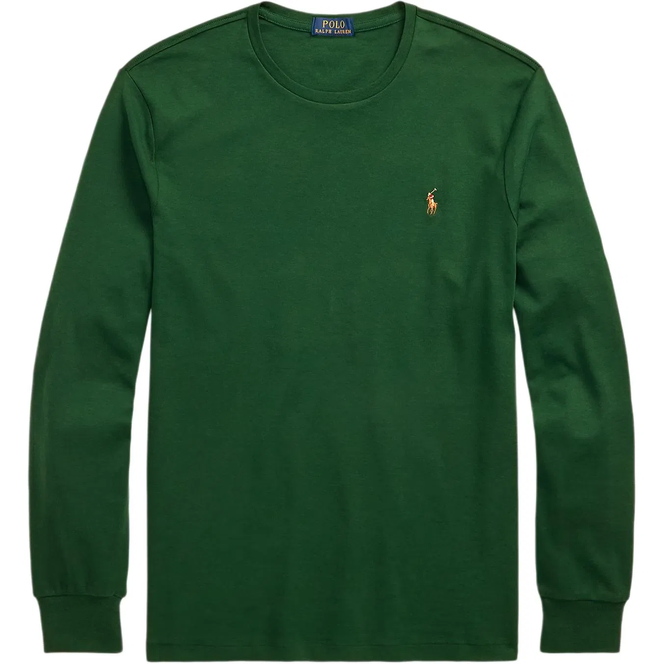 Свитер с длинным рукавом и круглым вырезом Polo Ralph Lauren, Vintage Pine Wood Green