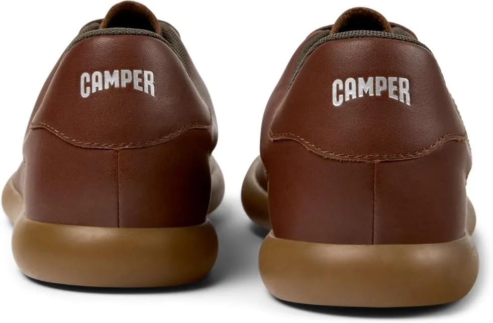 Мужские кроссовки на шнуровке Camper Pelotas Soller K101003, коричневый — фото 2