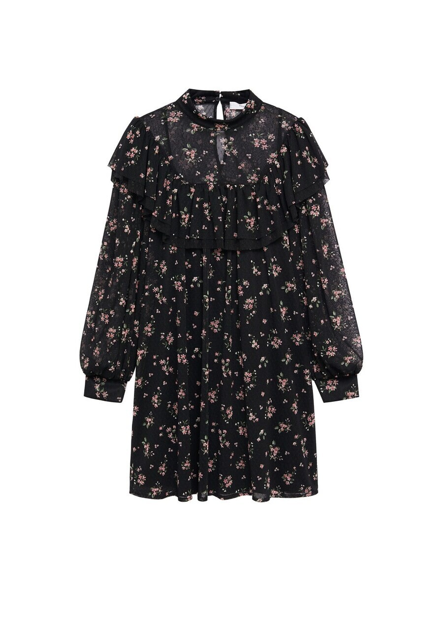 

Мини платье MANGO Dress Nori, черный