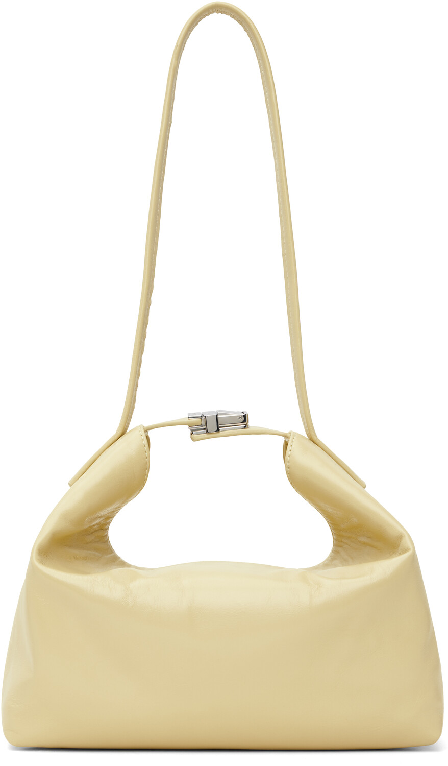 

Сумка из мятой кожи Off-White Bea BY FAR, Tapioca