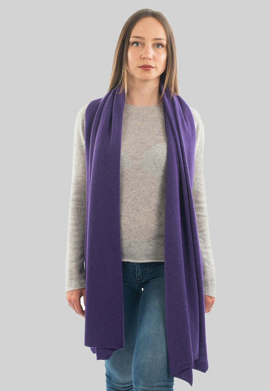 

Шарф Dalle Piane Cashmere, цвет Viola