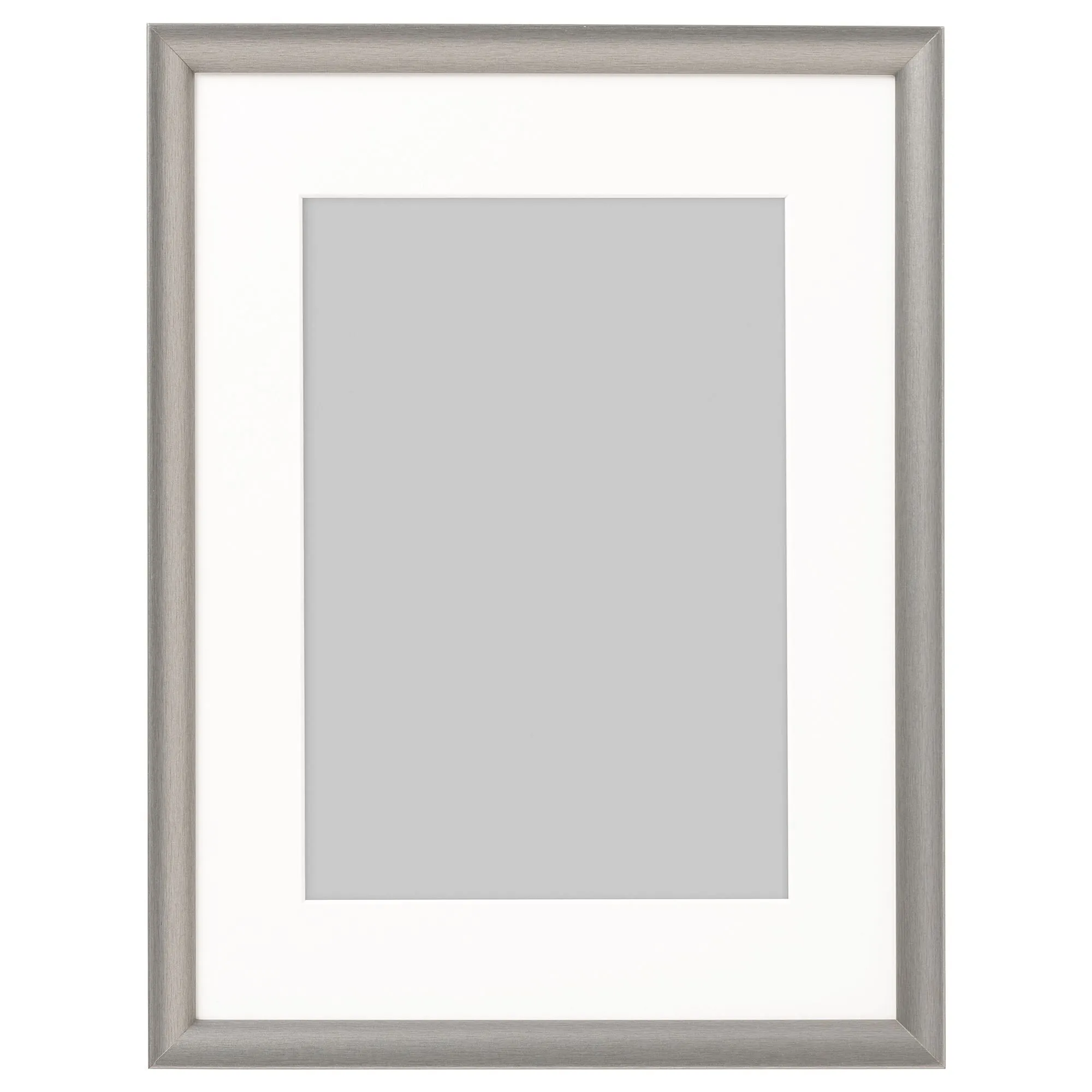 

Рамка серая, серебристый цвет, 30х40 см, SILVERHÖJDEN IKEA