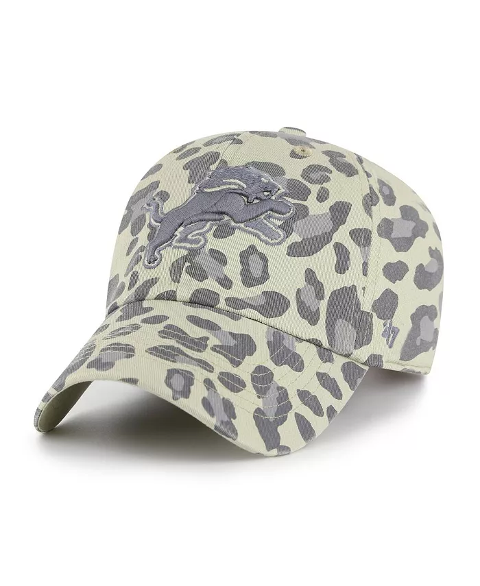 

Женская серая шапка-ушанка Bagheera Clean Up от Detroit Lions '47 Brand