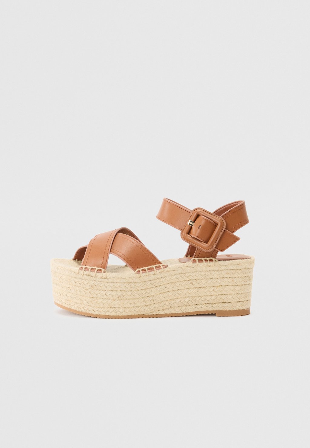 Эспадрильи MACHICA - Ankle cuff sandals BOSS, медный