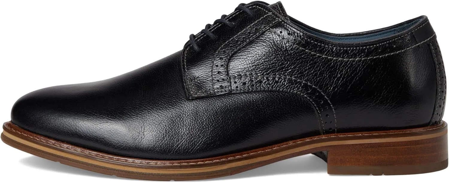 Туфли Johnston & Murphy XC Flex Raleigh Plain Toe Tan, черный — фото 3