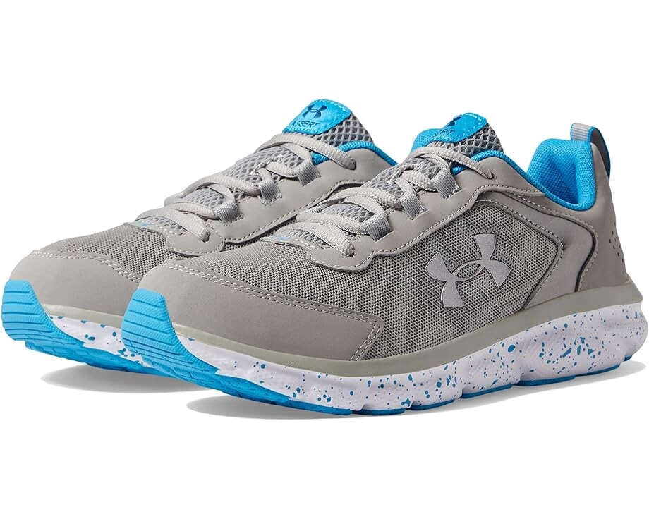 

Кроссовки Under Armour Assert 9 SPC, цвет Tin/Capri/Metallic Tin