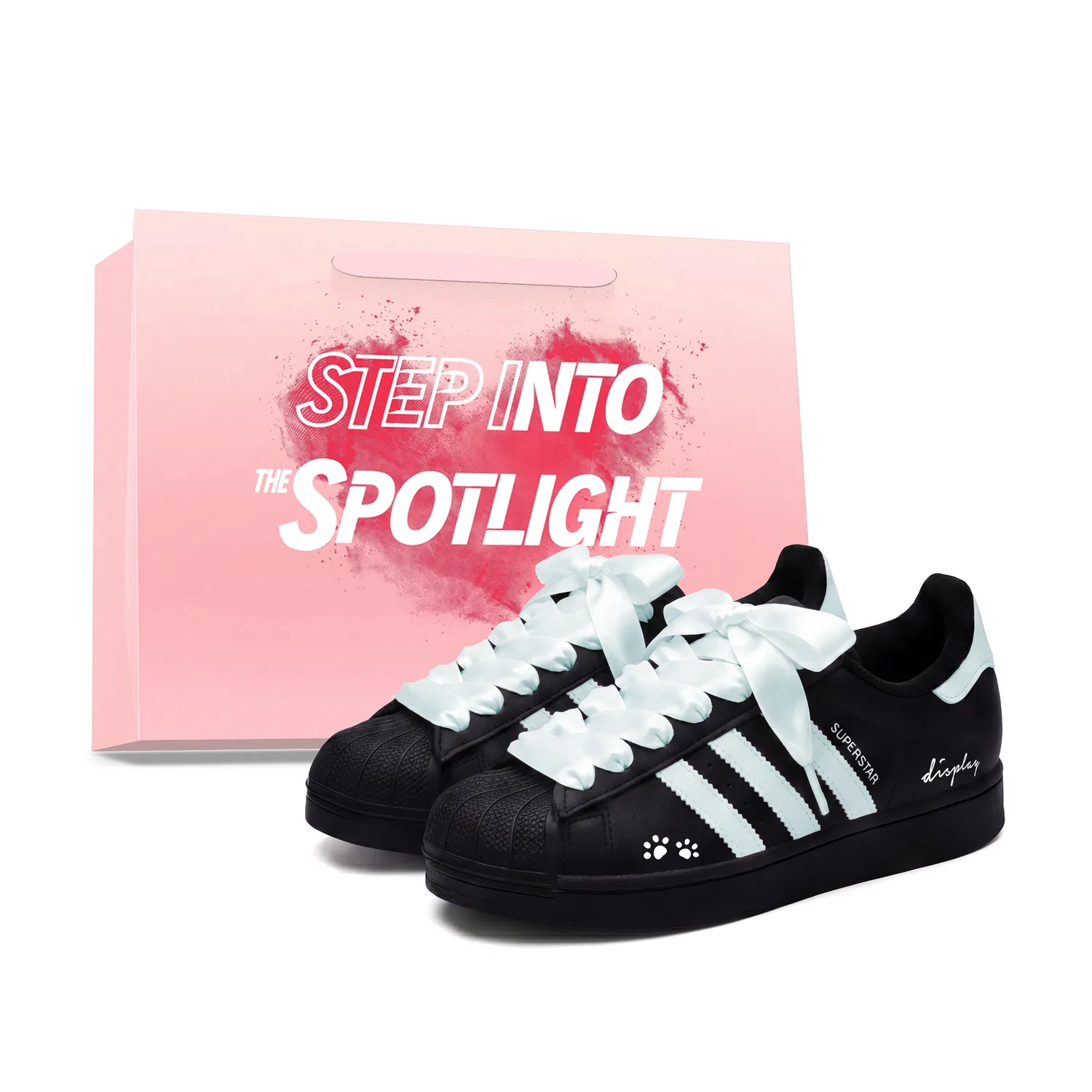 Детские скейтбординг-кеды Adidas Originals Superstar 2, розовый