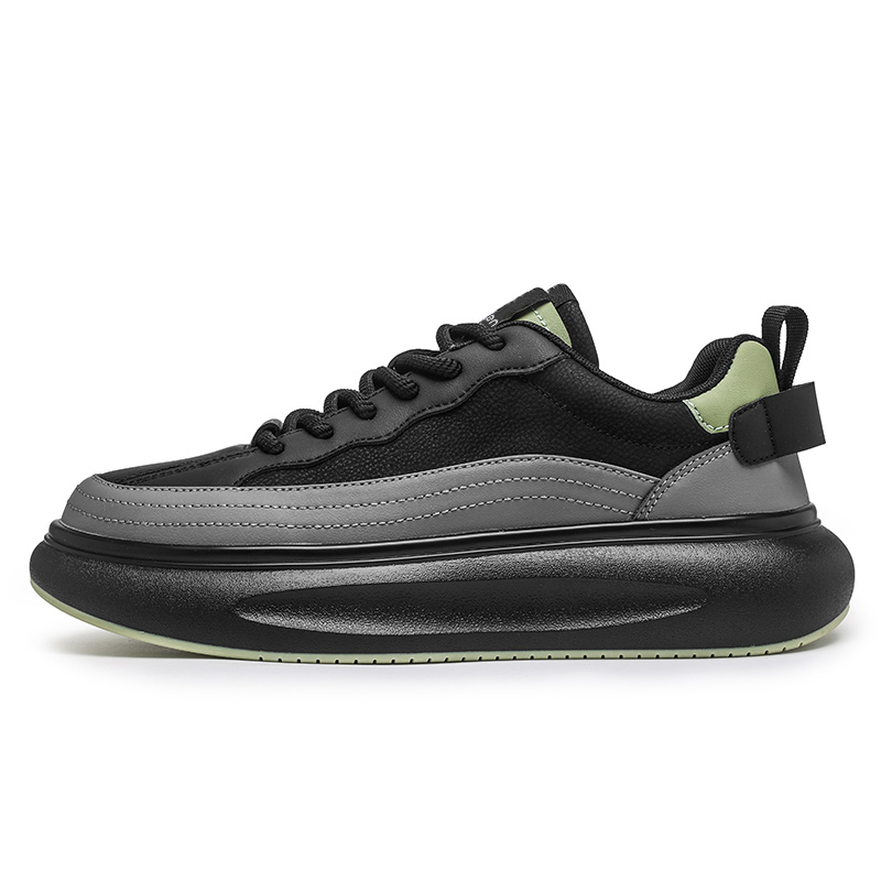 

Нескользящие износостойкие низкие повседневные туфли для мужчин Mulinsen, Black Green