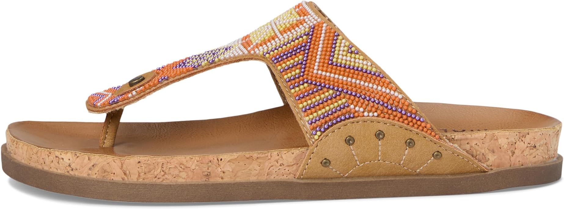 Сандалии Blowfish Malibu Lyric, цвет Tan Beaded Faux Nubuck — фото 4