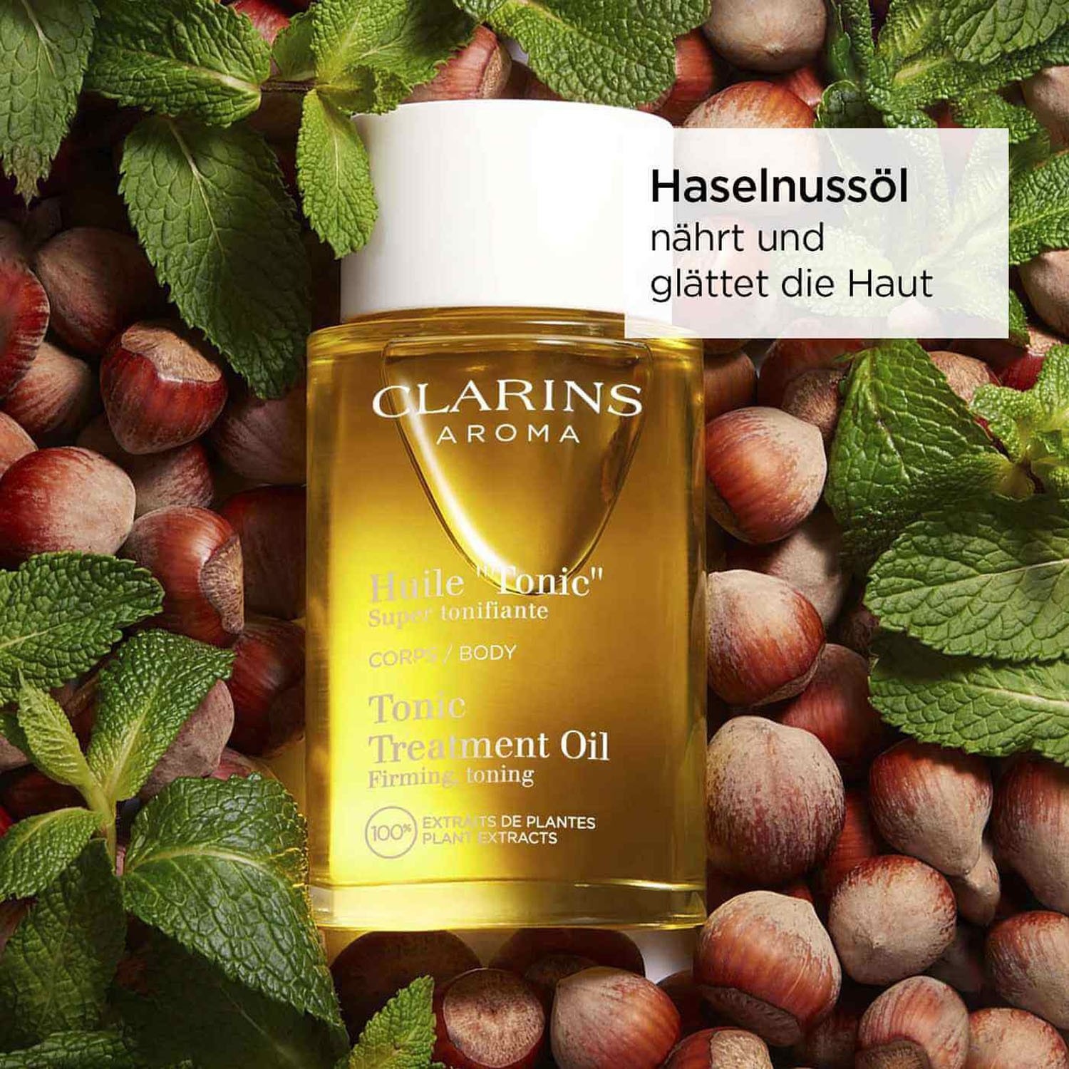 Масло для тела aromaphytocare huile tonic Clarins, объем 100 мл — фото 4