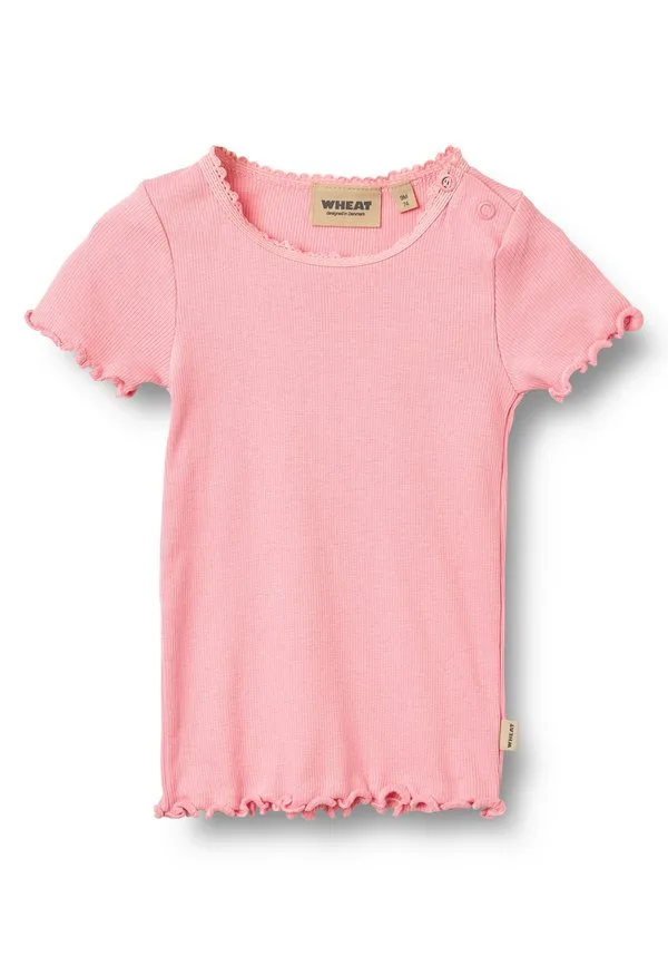 Футболка с короткими рукавами katie basic s/s Wheat, Bubblegum