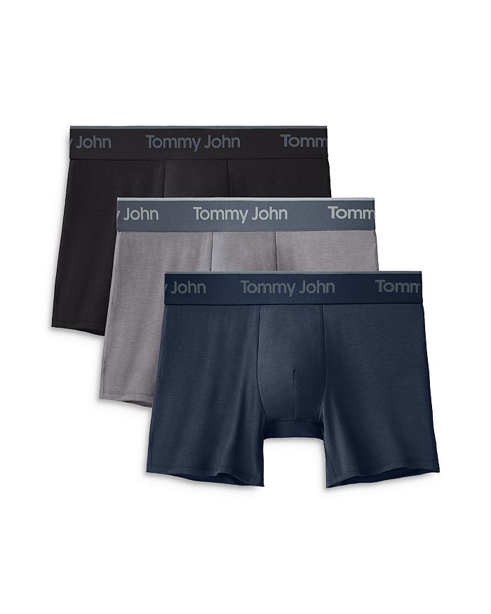 

Second Skin Essentials Боксеры 4", упаковка 3 шт. Tommy John, мультиколор
