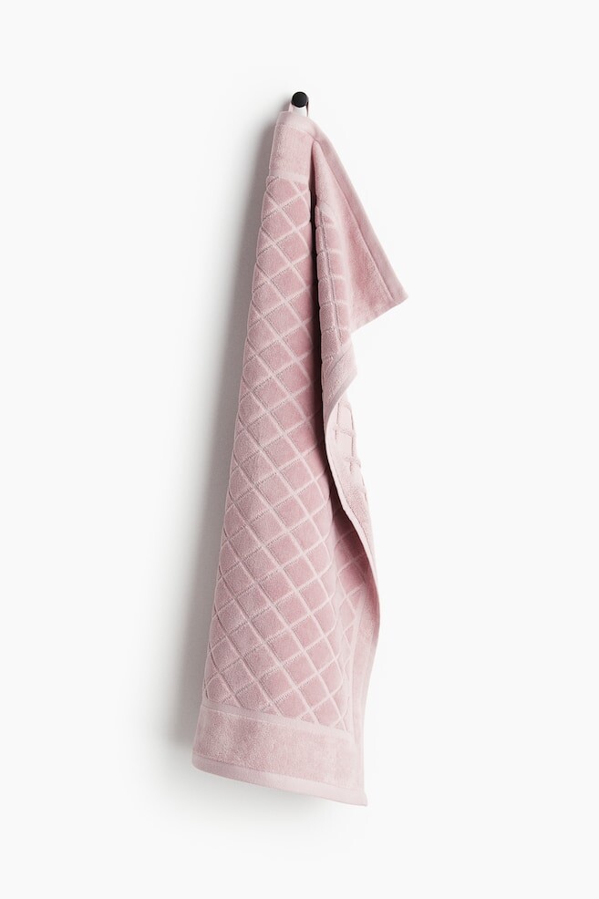 

Велюровое полотенце H&M, 50x70 см, розовый