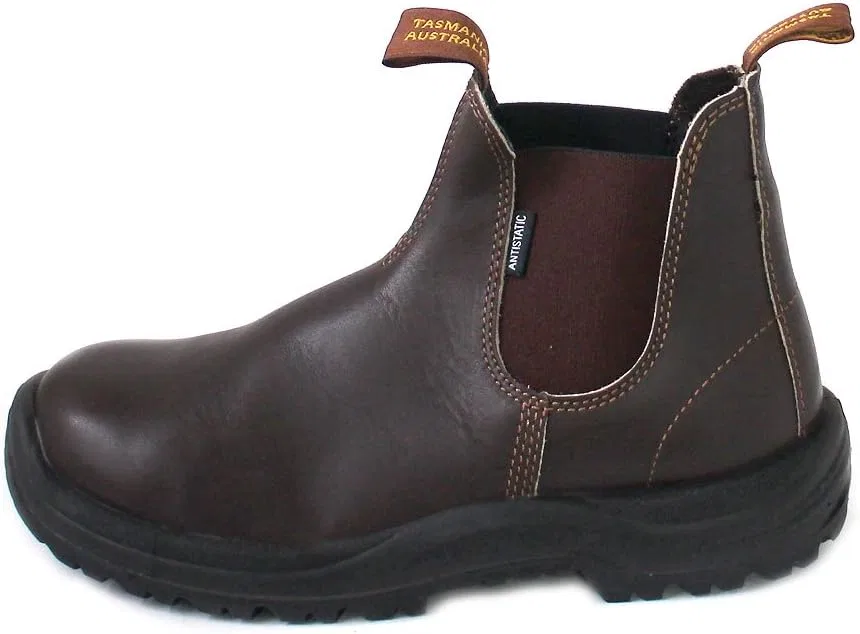 Рабочие и защитные ботинки «Челси» Blundstone унисекс, Brown Water Resistant — фото 2