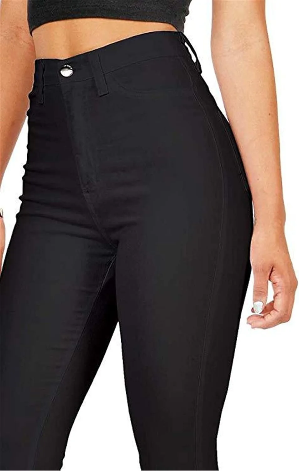 Andongnywell женские джинсы High Waist Stretch Skinny — фото 3