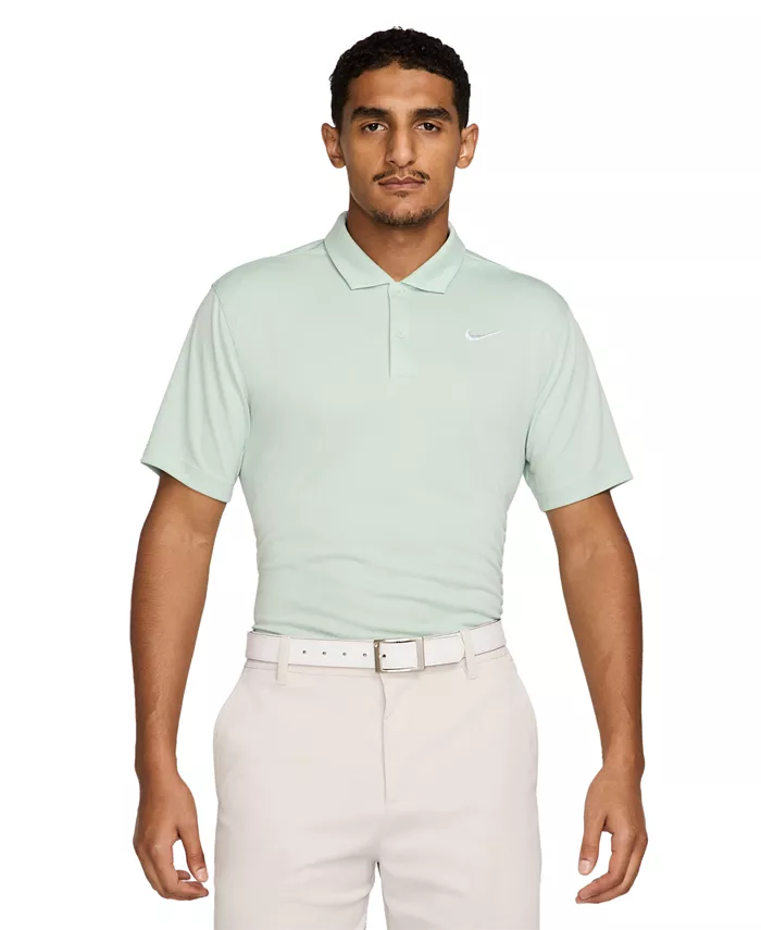 

Мужская свободная поло для гольфа с коротким рукавом Core Dri-FIT Nike, зеленый