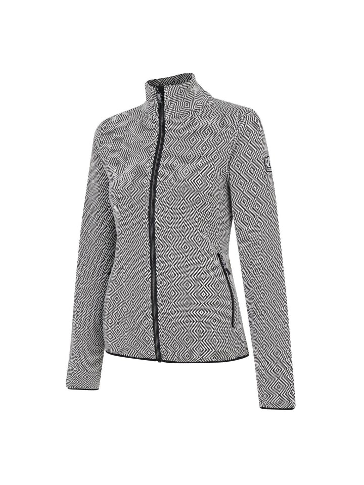 

Спортивная куртка Dare 2b Descend Strickfleecejacke für Damen, цвет Schwarz-Weiss