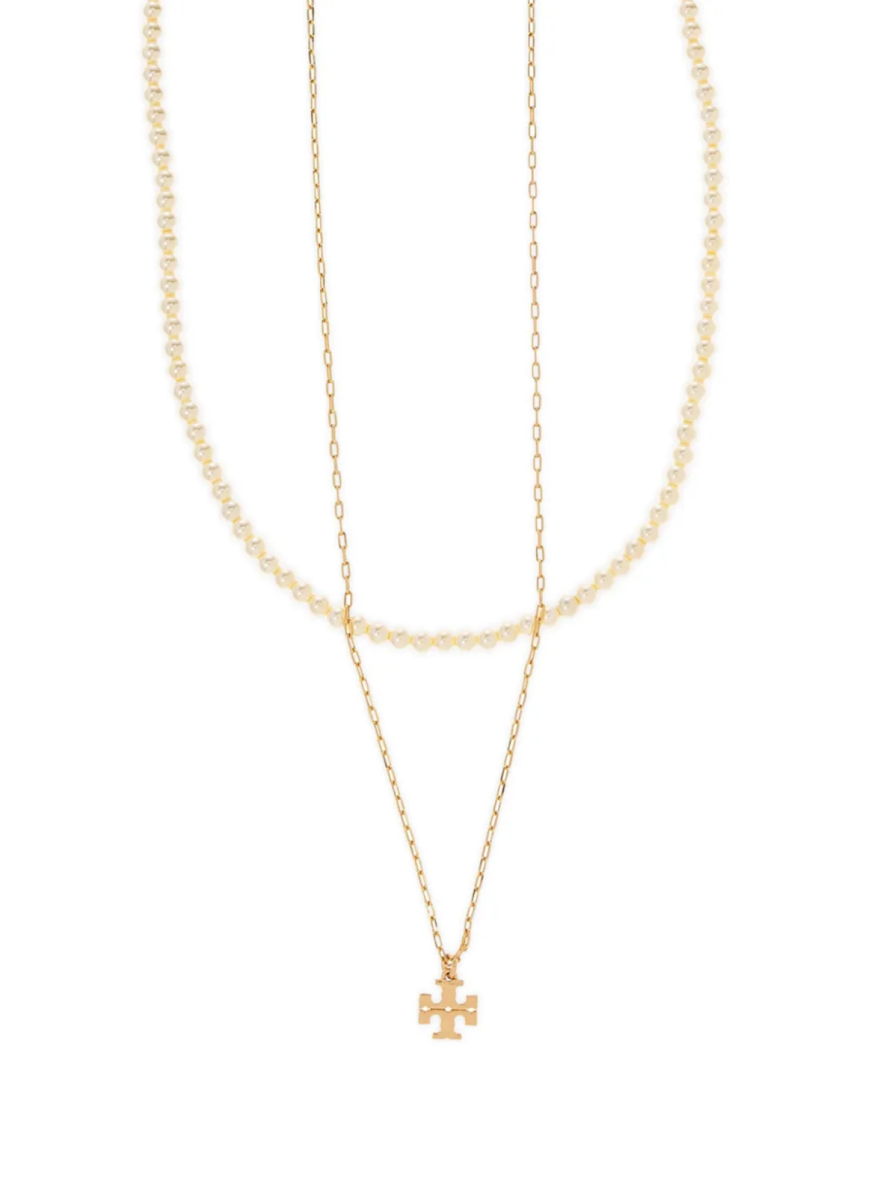 

Многослойное ожерелье Tory Burch Kira, золотой