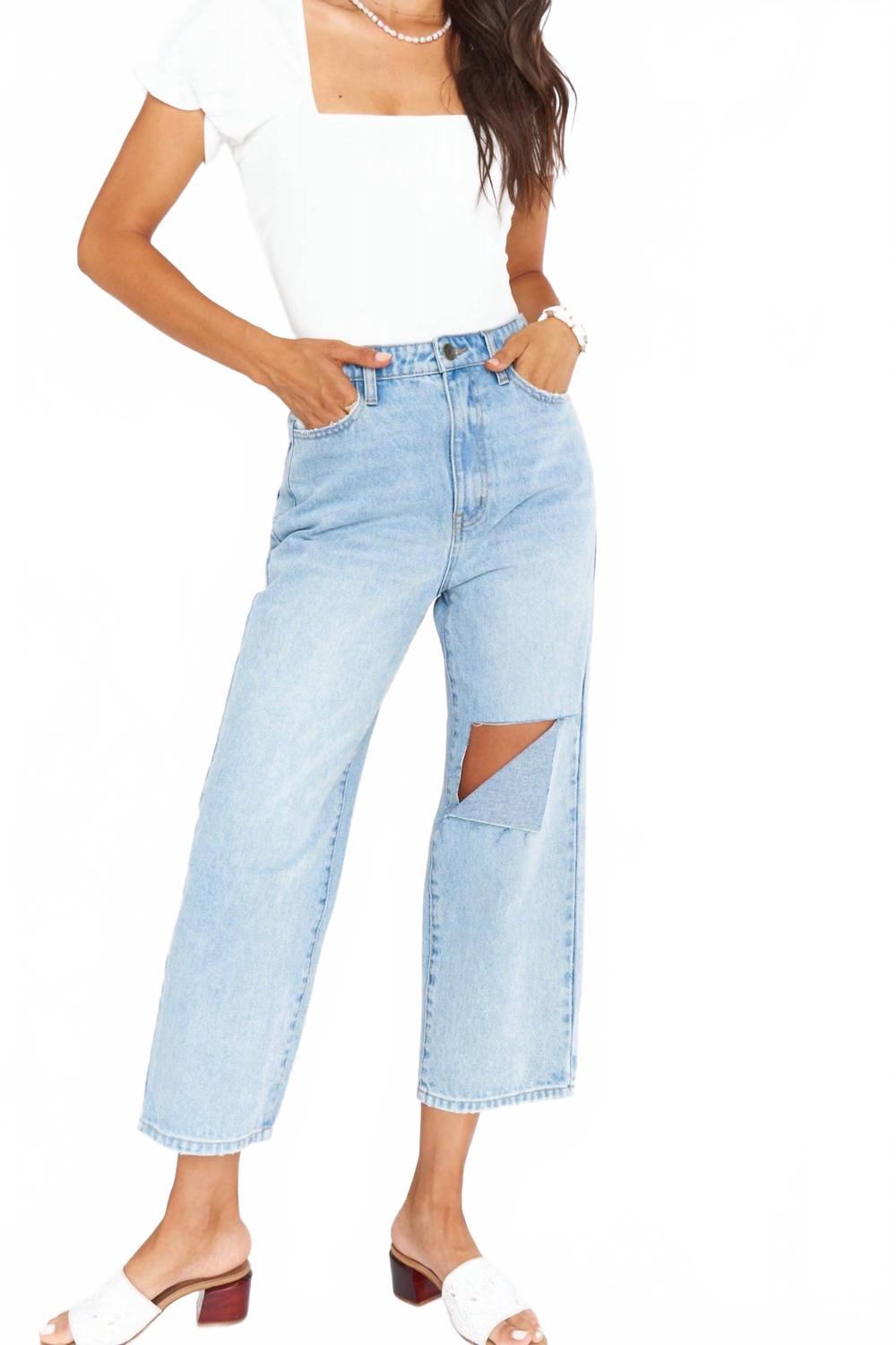 

Седона Прямые джинсы в голубой дымке Show Me Your Mumu