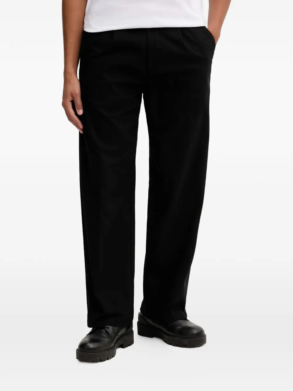 

Брюки в складку Hugo, черный