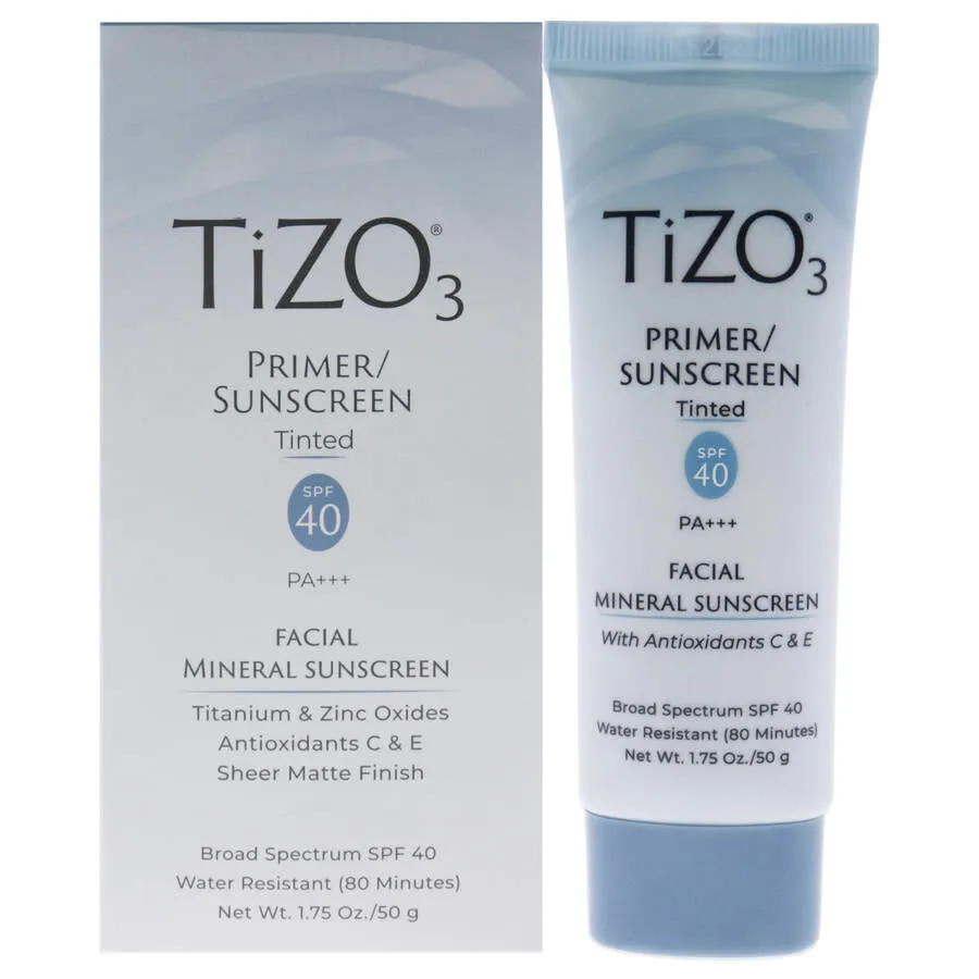 Фирмовая праймер-тон для лица Tizo Tizo3 с SPF 40, солнцезащитный крем 1,75 унции, уход за кожей 843711368126