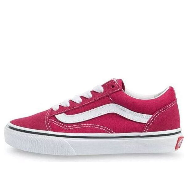 

Кроссовки old skool kids red Vans, красный