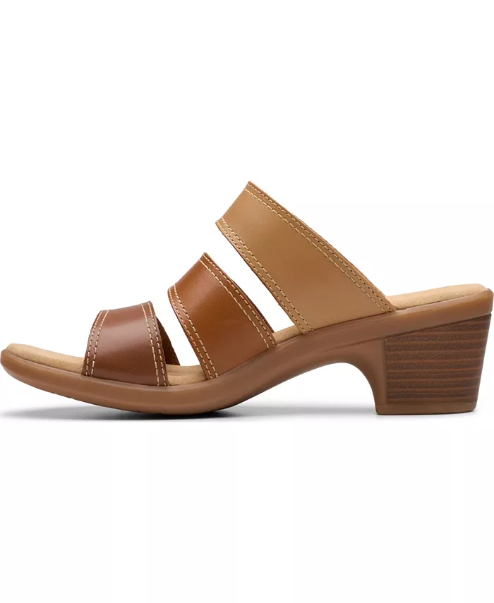 Сандалии Collection Women's Emily2 Adella Block Heel Sandals Clarks, коричневый — фото 3