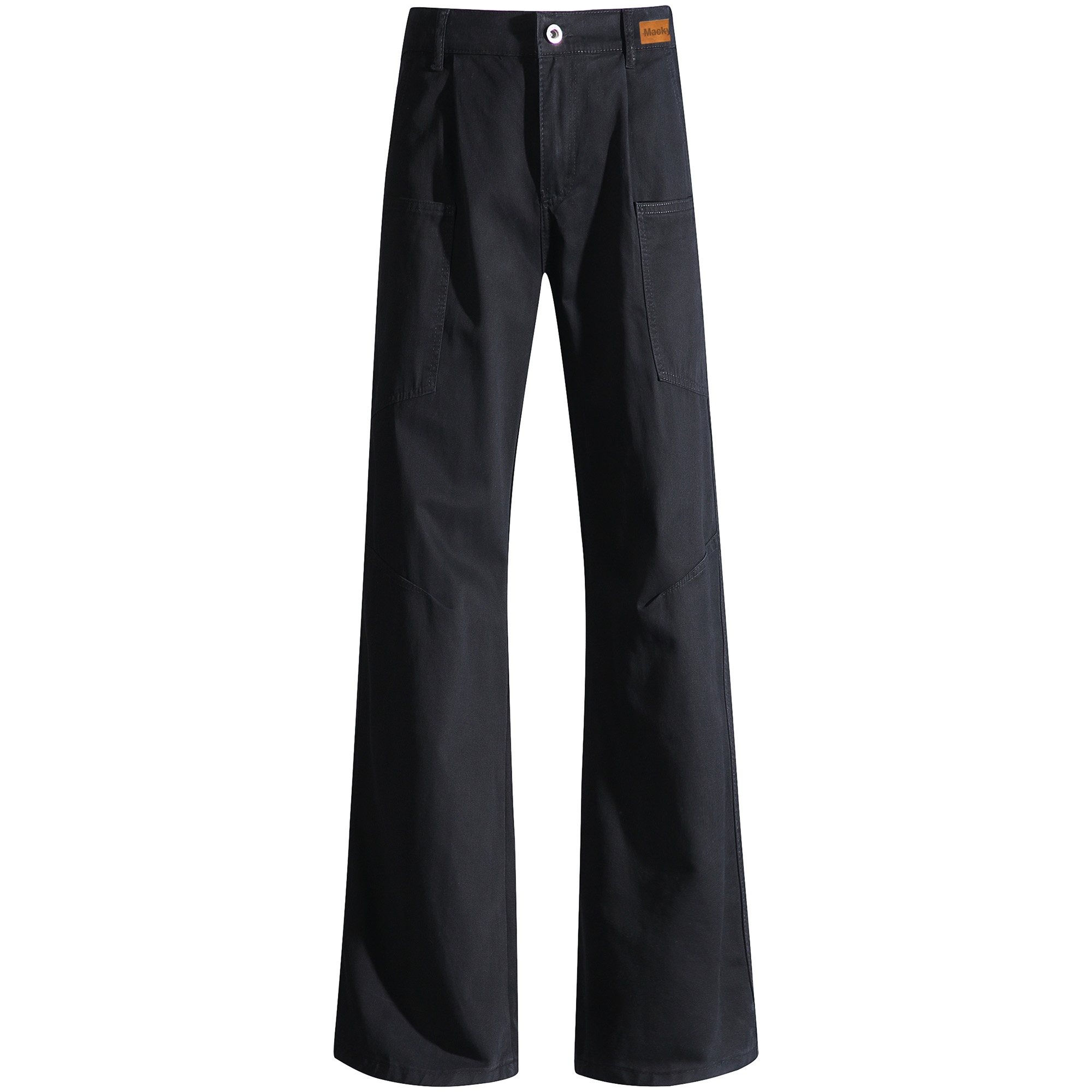 

Джинсы Unisex утепленные и с флисовой подкладкой Cargo Mackyo, черный[all-season regular edition]