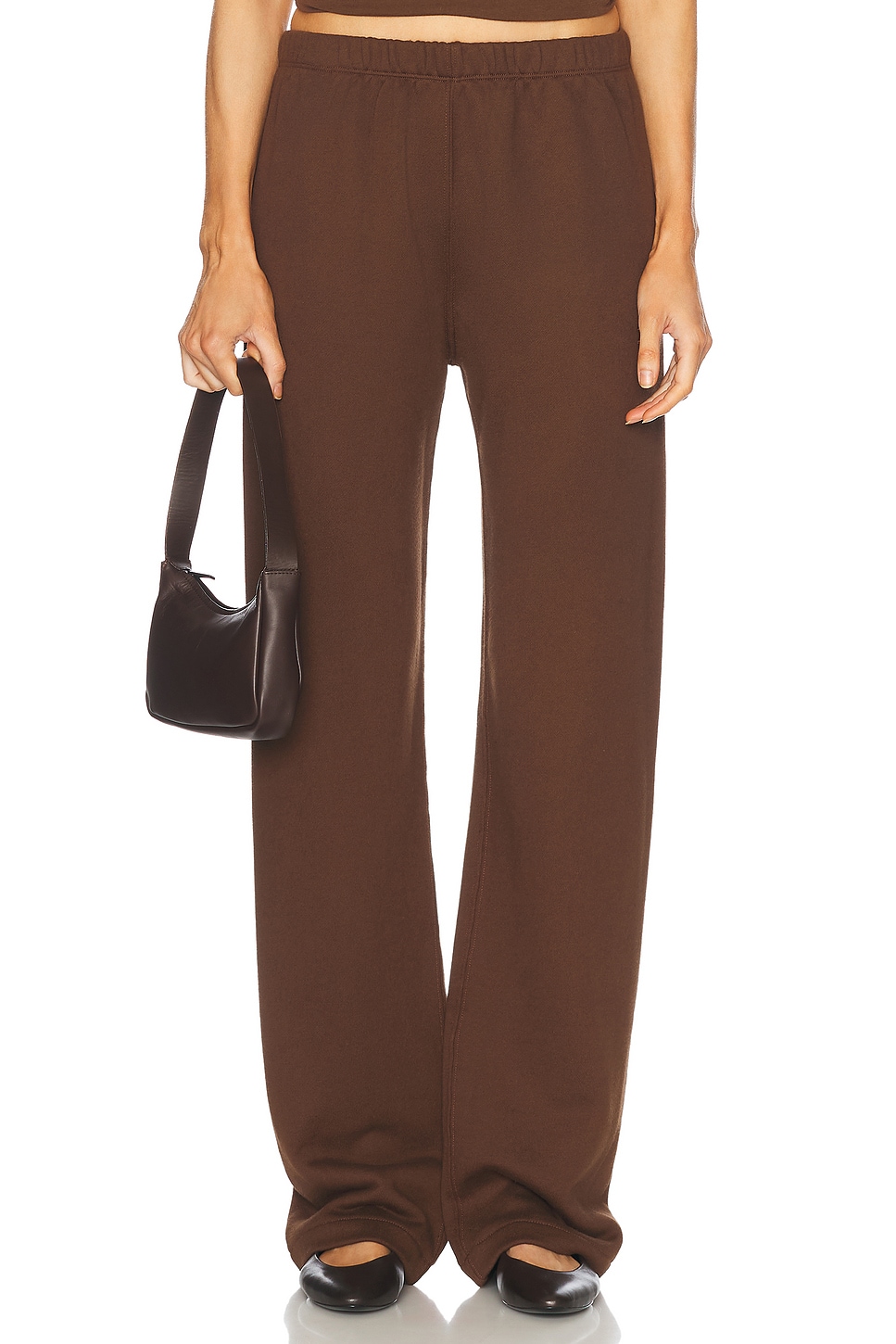 

Прямые спортивные брюки Sweatpant Eterne, Chocolate
